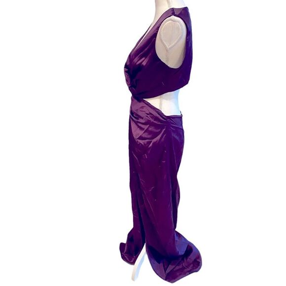 One 33 Social Badgley Mishka Cut Out Dress Gown Size 8 - Picture 4 of 11